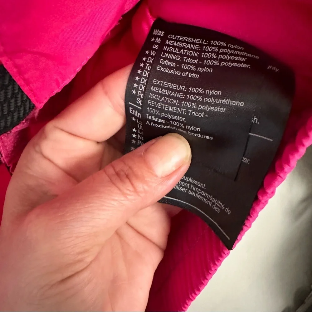 Burton pink Snow Jacket girl size 14/16